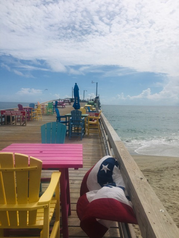 It’s always a beautiful day for fishing at Nags Head Pier . . . are you here yet?