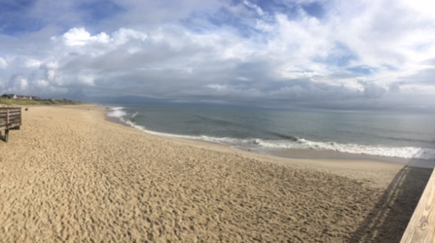 It’s a great day for fishing at Nags Head Pier