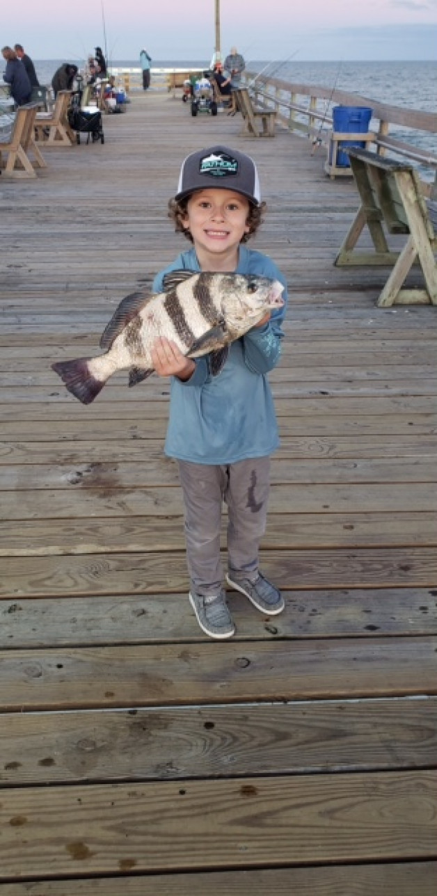 It’s a beautiful day in the neighborhood AND! a great day for Fishing on the Pier !!!