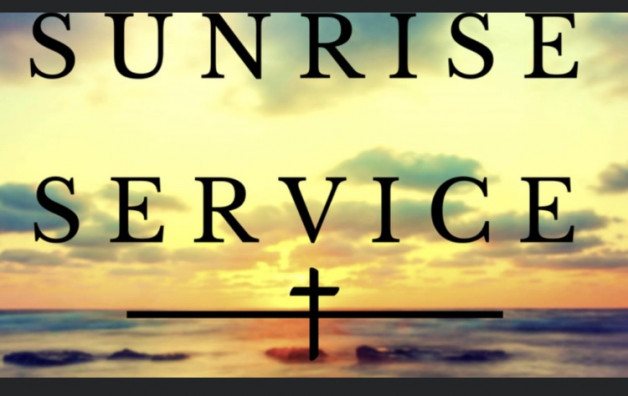 Annual Sunrise Service, Sunday April 4, 2021