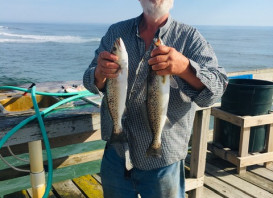 It’s a beautiful day at the Nags Head Pier