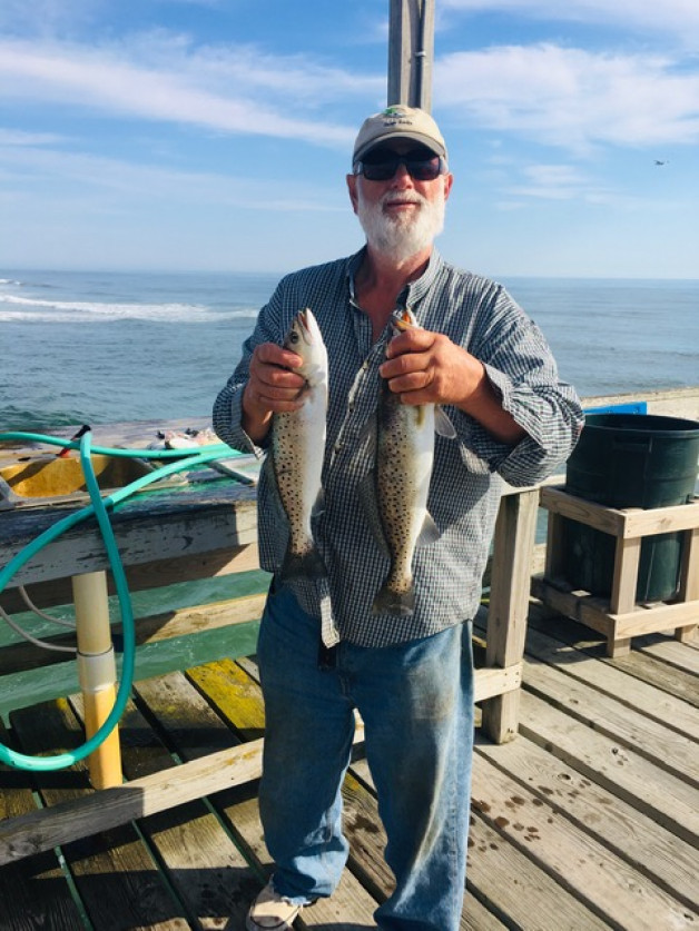 It’s a beautiful day at the Nags Head Pier