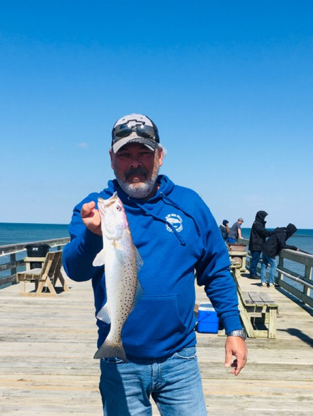 It’s a little chilly but look at what’s biting !!