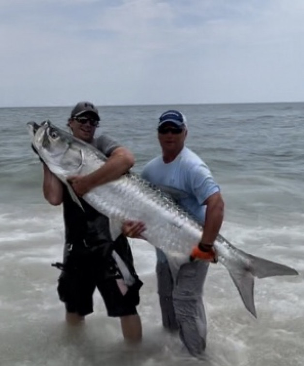 A Tarpon and a King Mackerel both in one week!