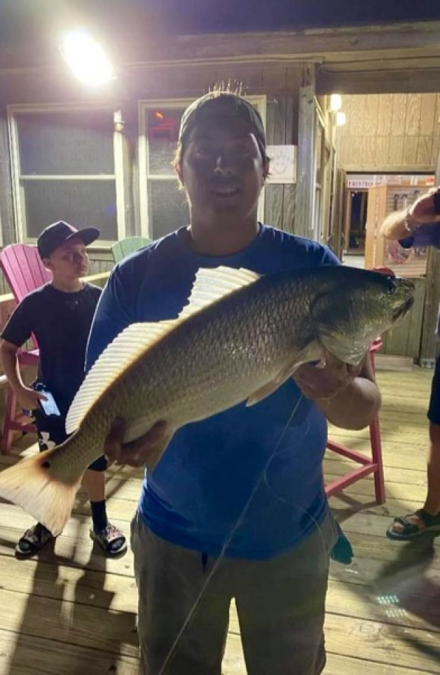 25″ Puppy Drum caught early this morning